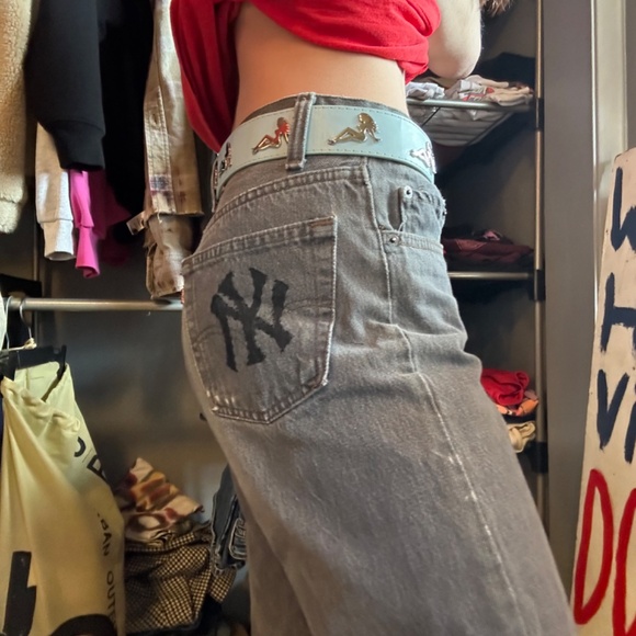 VINTAGE 501 GREY LEVIS 27 x 30 - Picture 2 of 9